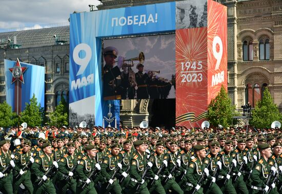 Военный парад, посвящённый 78-й годовщине Победы в Великой Отечественной войне