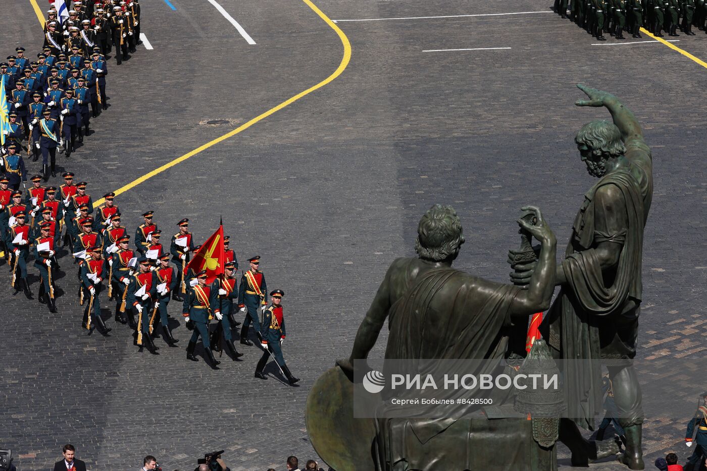 Военный парад, посвящённый 78-й годовщине Победы в Великой Отечественной войне
