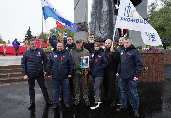 Празднование Дня Победы на новых российских территориях