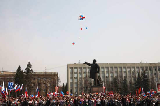 Парад Победы в городах России