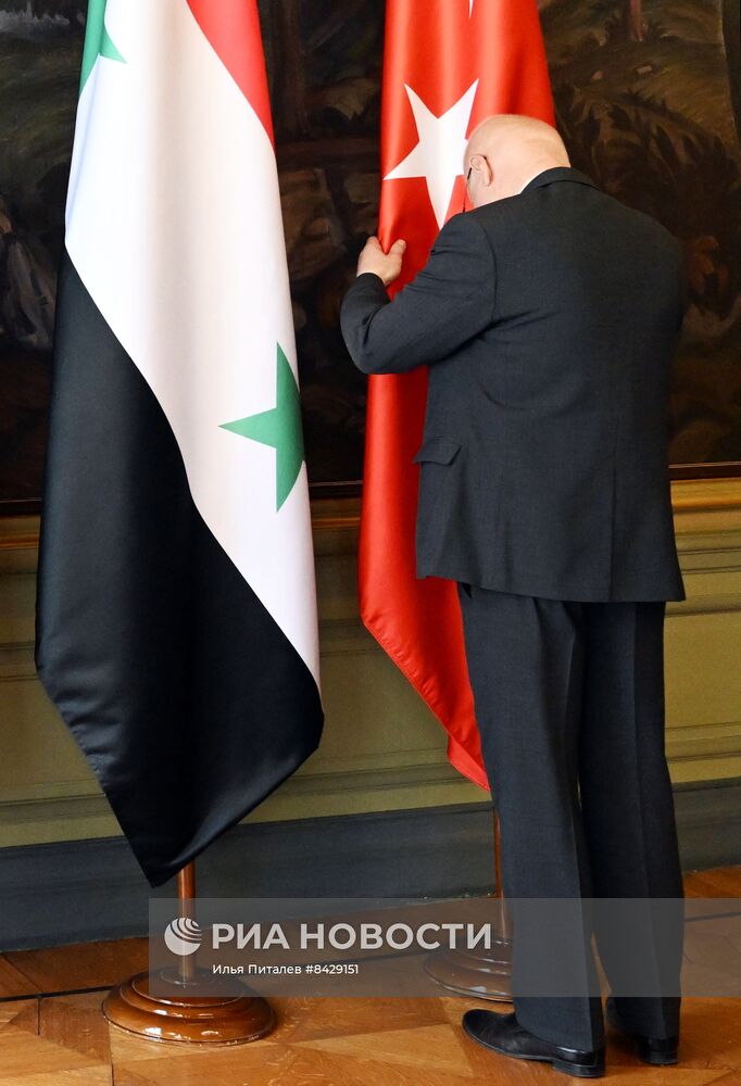 Встреча глав МИД России, Сирии, Ирана и Турции по сирийскому мирному урегулированию