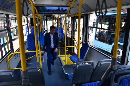 Передача Екатеринбургу новых троллейбусов