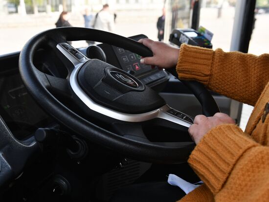 Передача Екатеринбургу новых троллейбусов