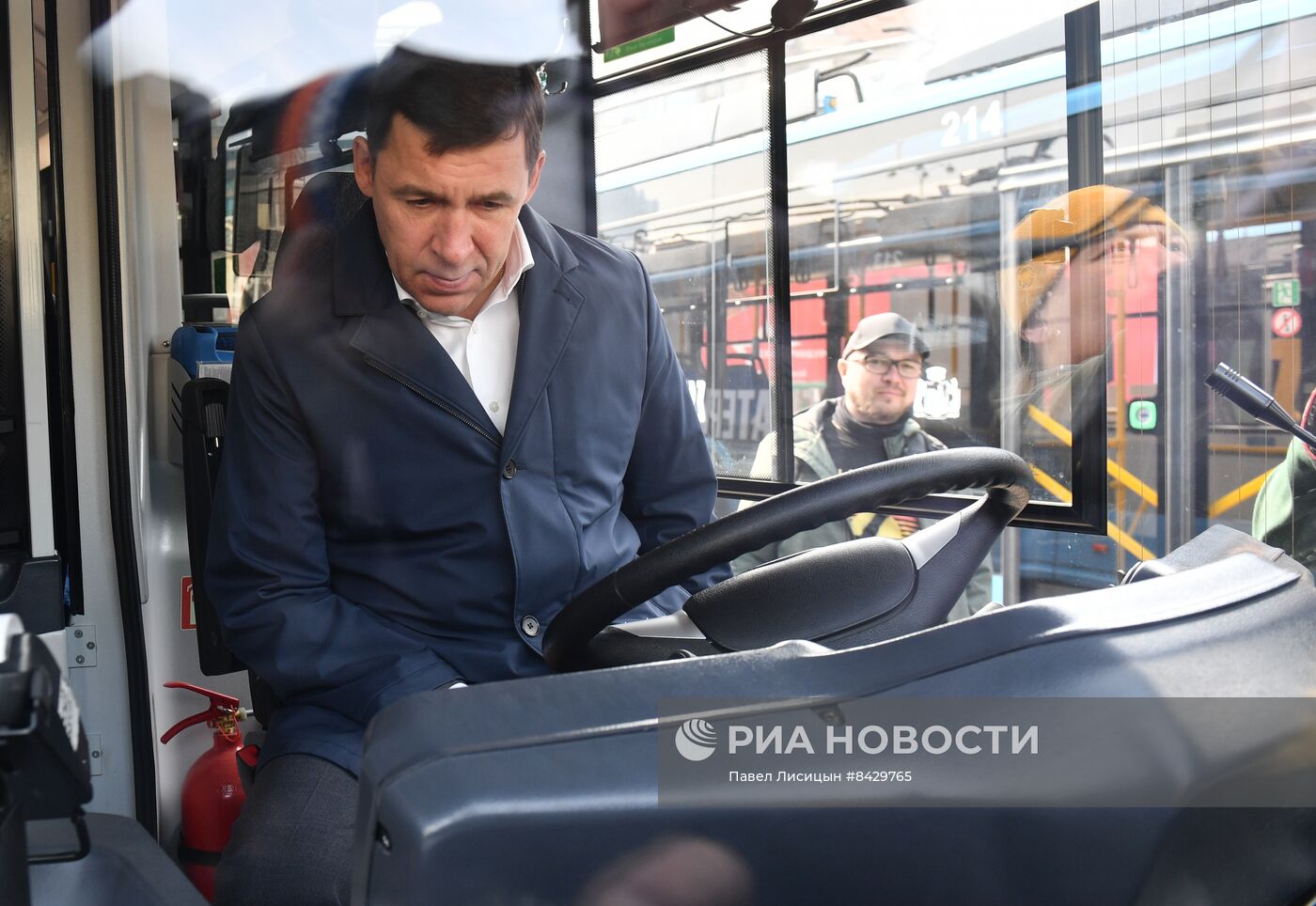 Передача Екатеринбургу новых троллейбусов