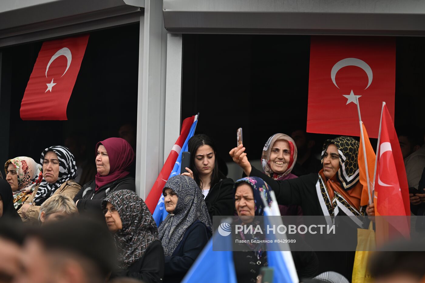 Предвыборный митинг Р. Эрдогана