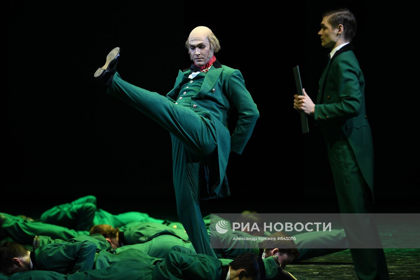 Генеральная репетиция балета "Анюта" в Новосибирске