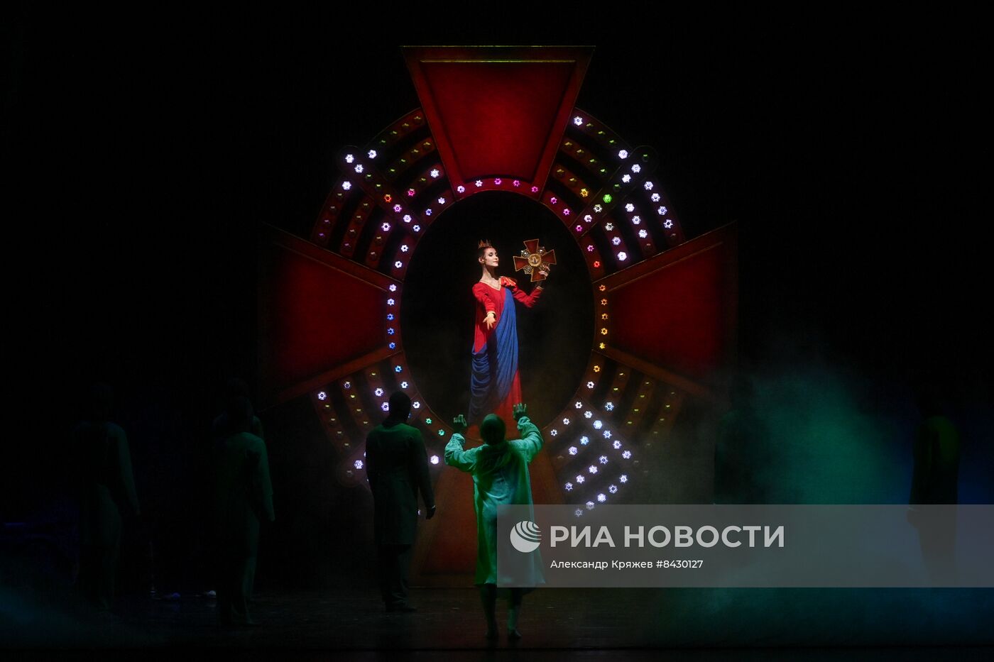 Генеральная репетиция балета "Анюта" в Новосибирске