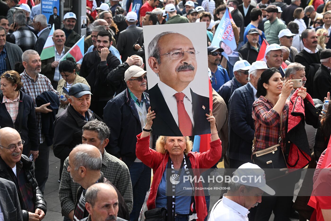 Предвыборный митинг в поддержку К. Кылычдароглу в Анкаре