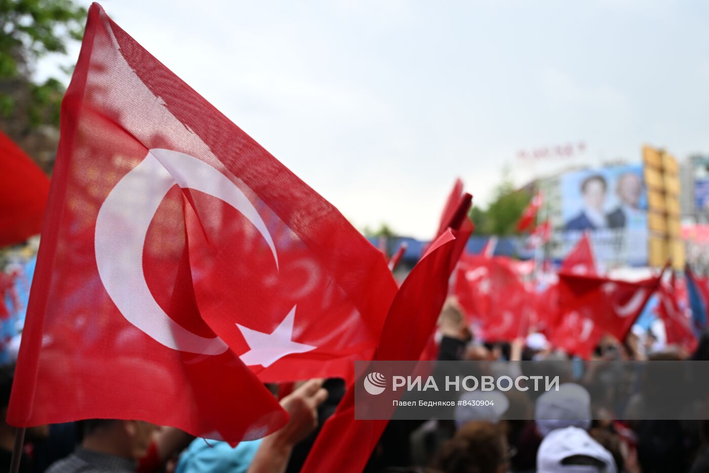 Предвыборный митинг в поддержку К. Кылычдароглу в Анкаре