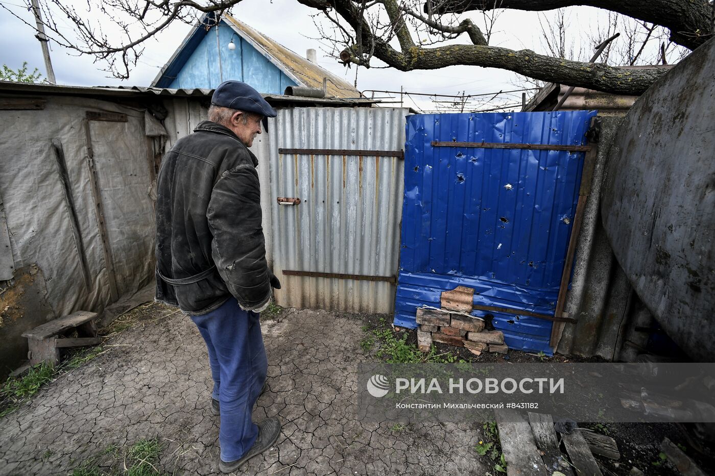 Последствия обстрела города Пологи Запорожской области | РИА Новости  Медиабанк