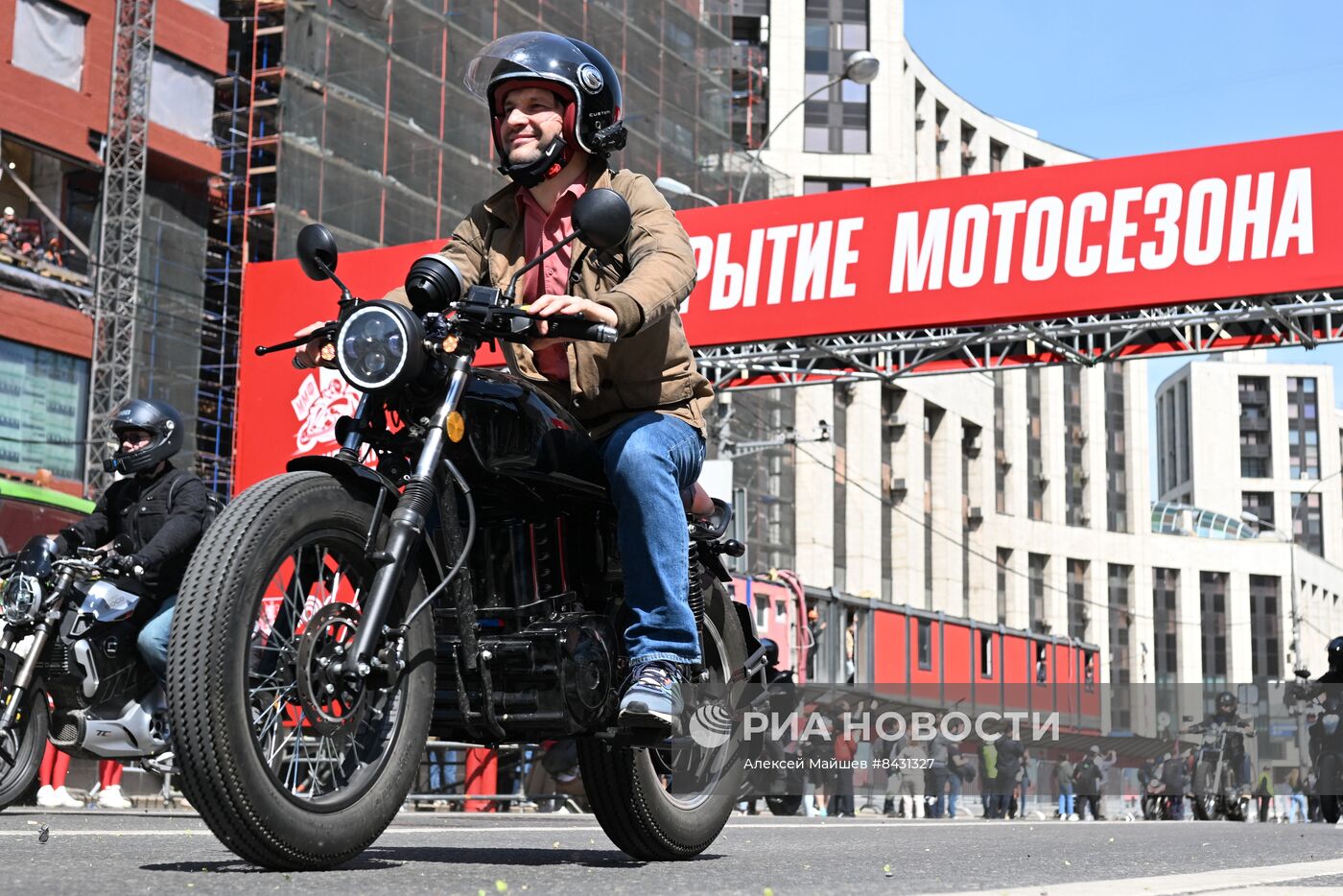 Открытие мотосезона в Москве