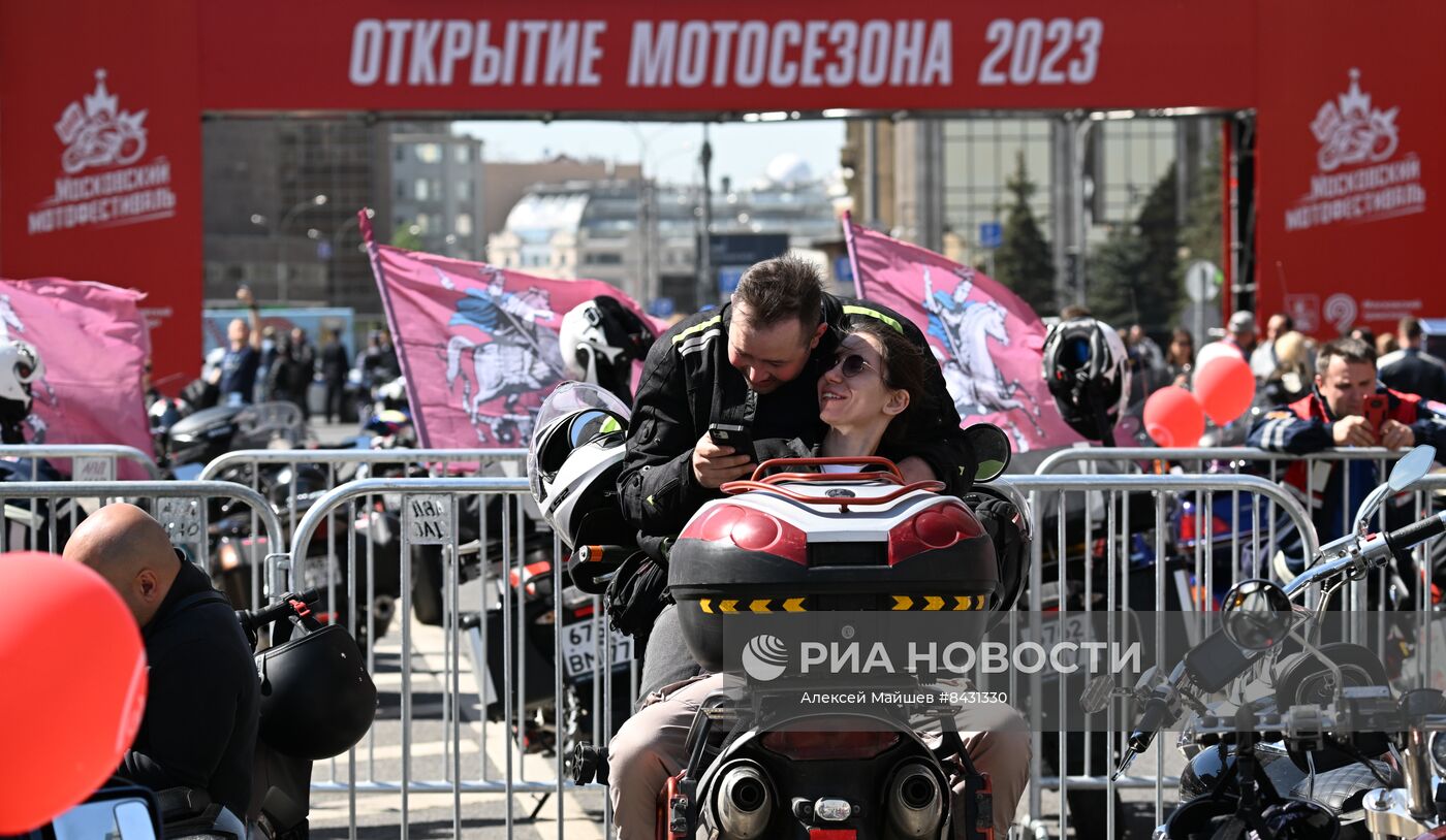 Открытие мотосезона в Москве