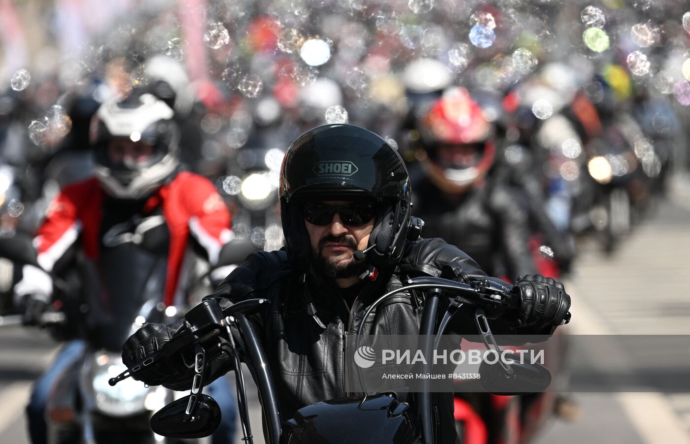 Открытие мотосезона в Москве