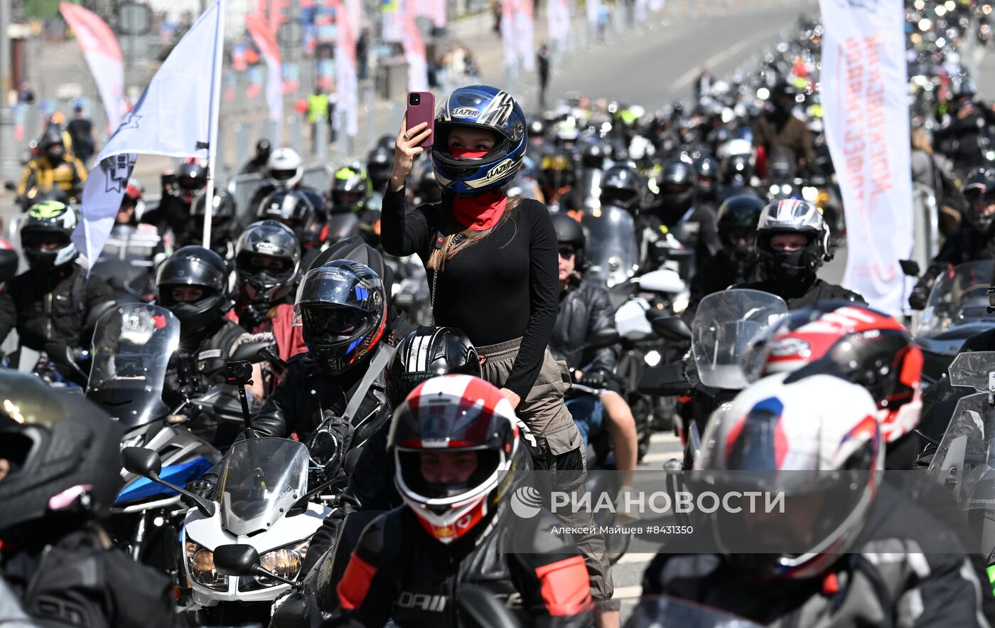 Открытие мотосезона в Москве