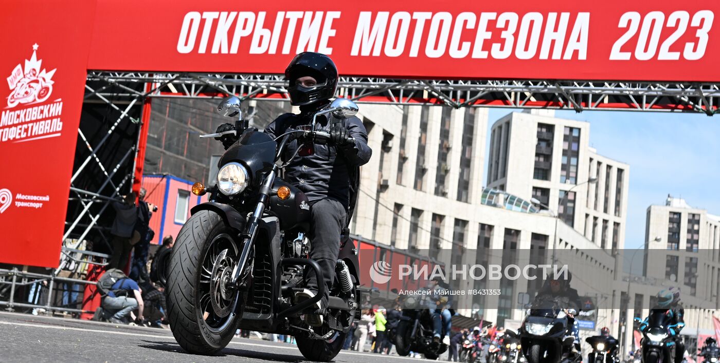 Открытие мотосезона в Москве