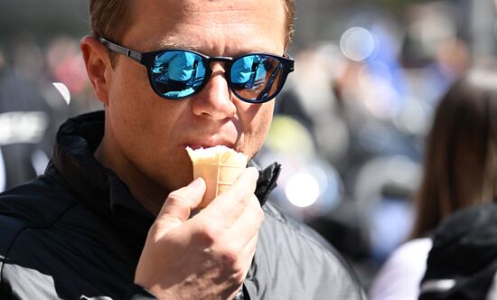 Открытие мотосезона в Москве