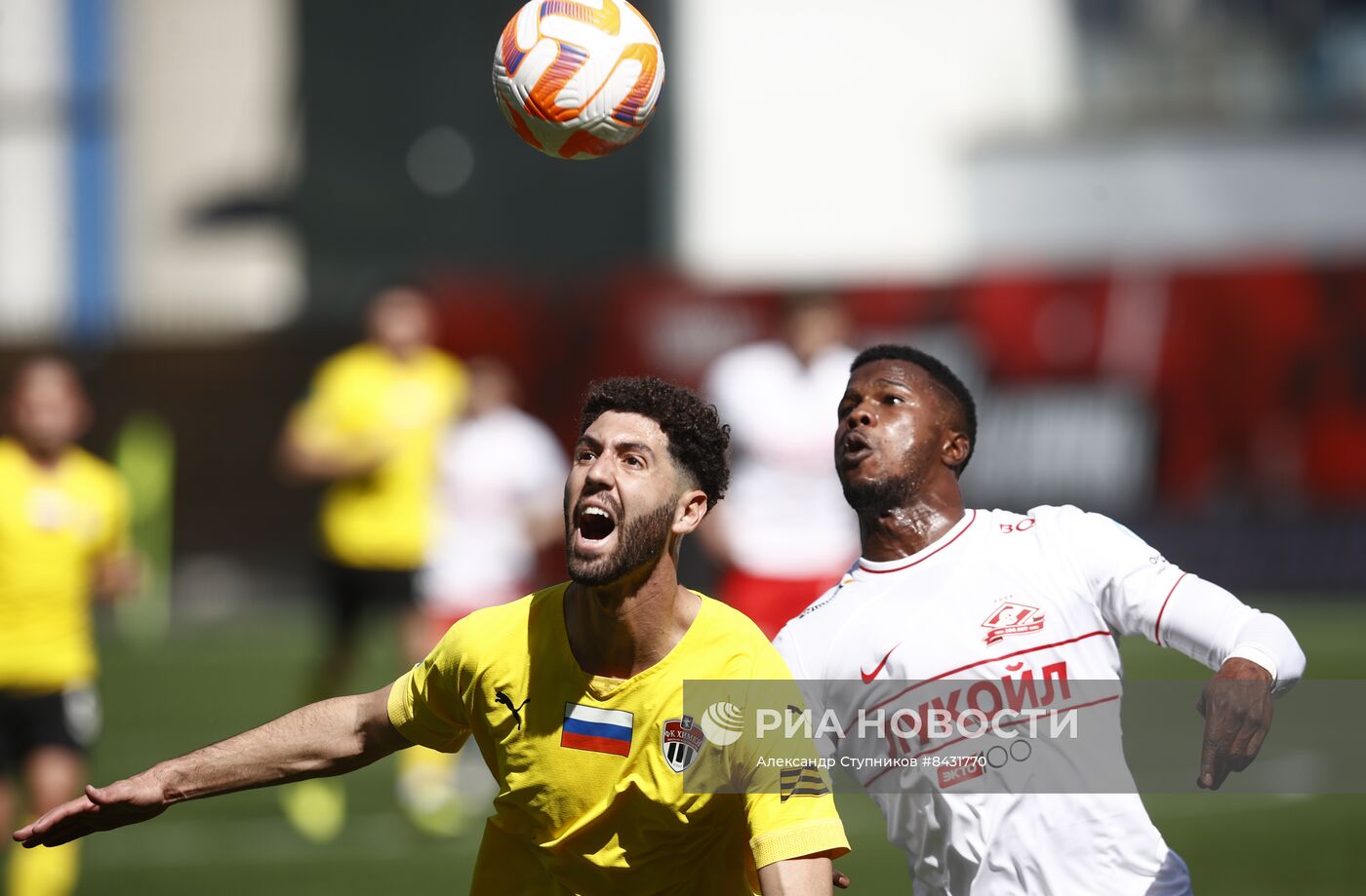 Футбол. РПЛ. Матч "Химки" - "Спартак"