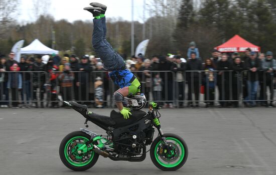 Открытие мотосезона в Красноярске
