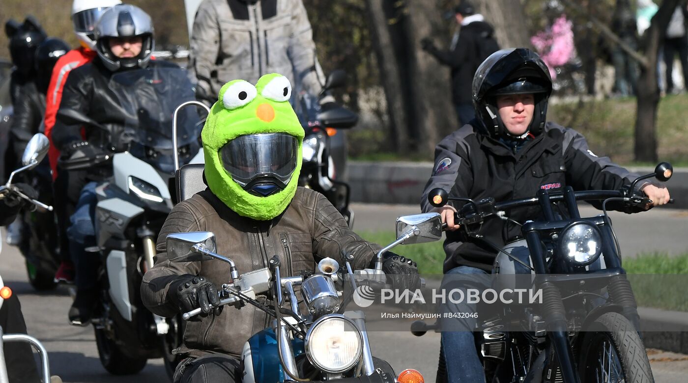 Открытие мотосезона в Красноярске