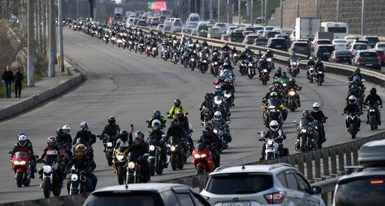 Открытие мотосезона в Красноярске