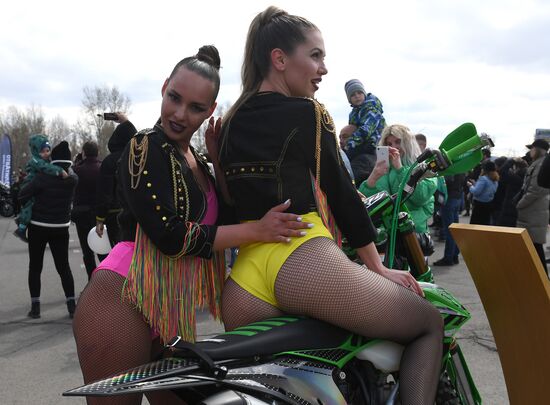 Открытие мотосезона в Красноярске