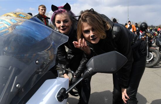 Открытие мотосезона в Красноярске