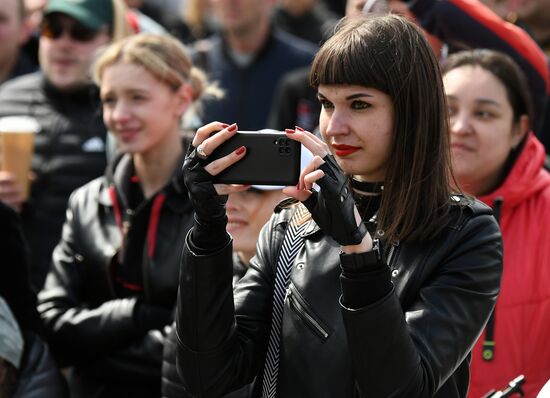 Открытие мотосезона в Красноярске