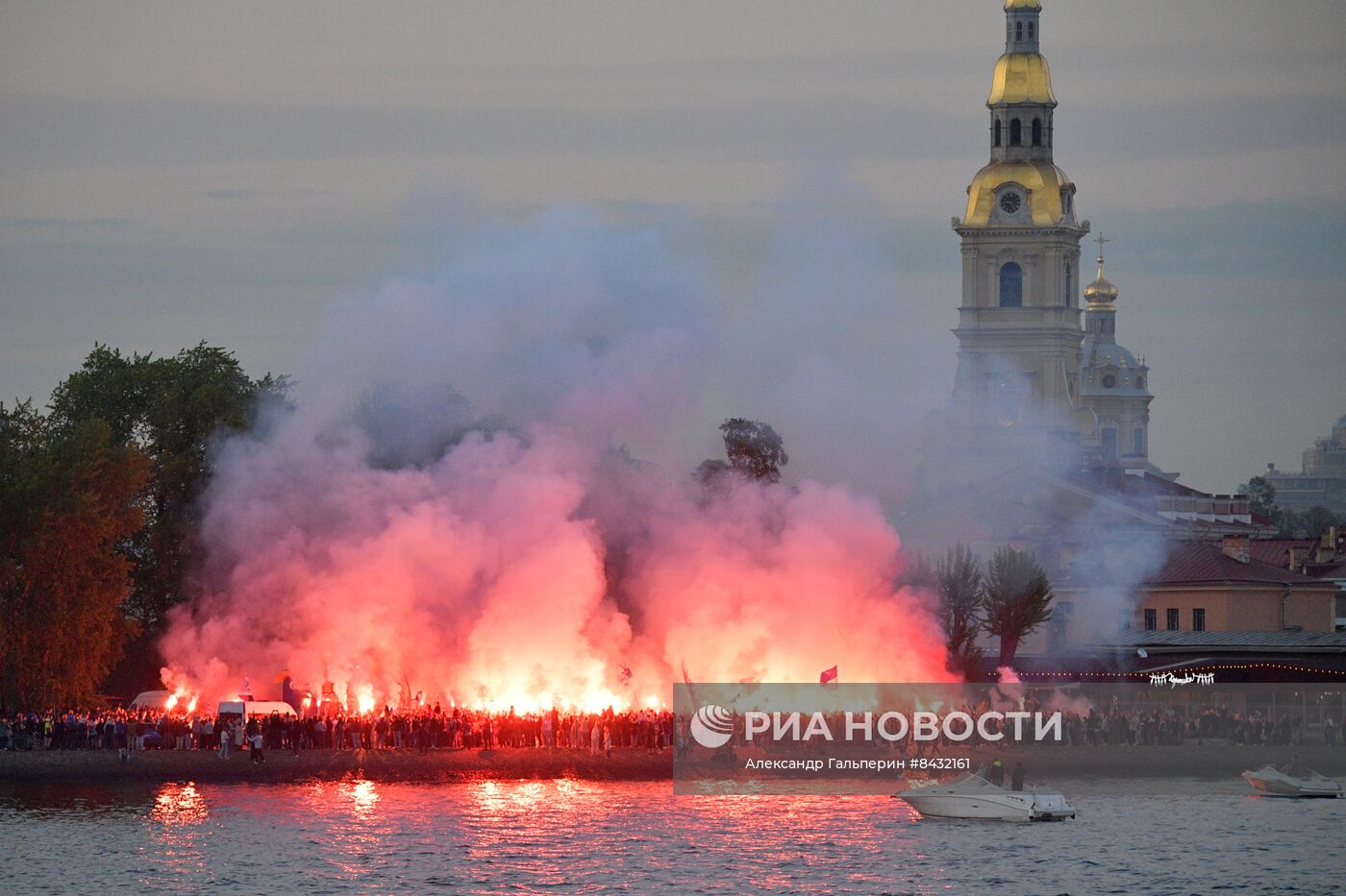 Чествование ФК "Зенит" - чемпиона России по футболу