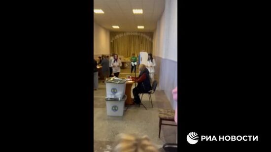 Кандидат в башканы Гагаузии Евгения Гуцул проголосовала на выборах