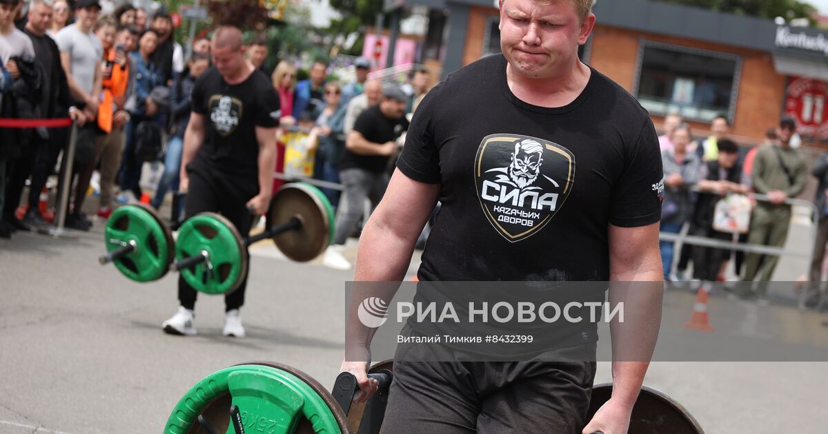 Силовой экстрим Роман Щербаков