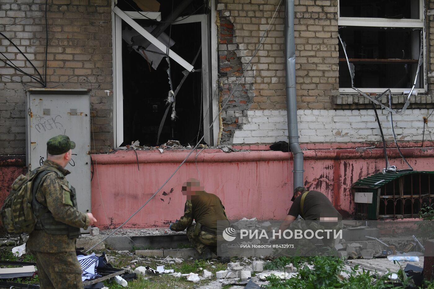 В Луганске произошел взрыв в барбершопе