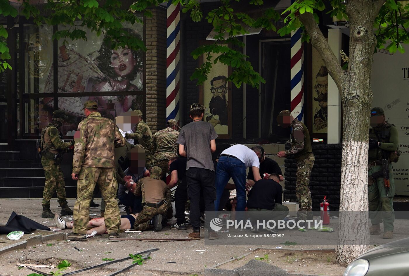 В Луганске произошел взрыв в барбершопе