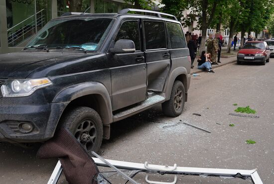 В Луганске произошел взрыв в барбершопе