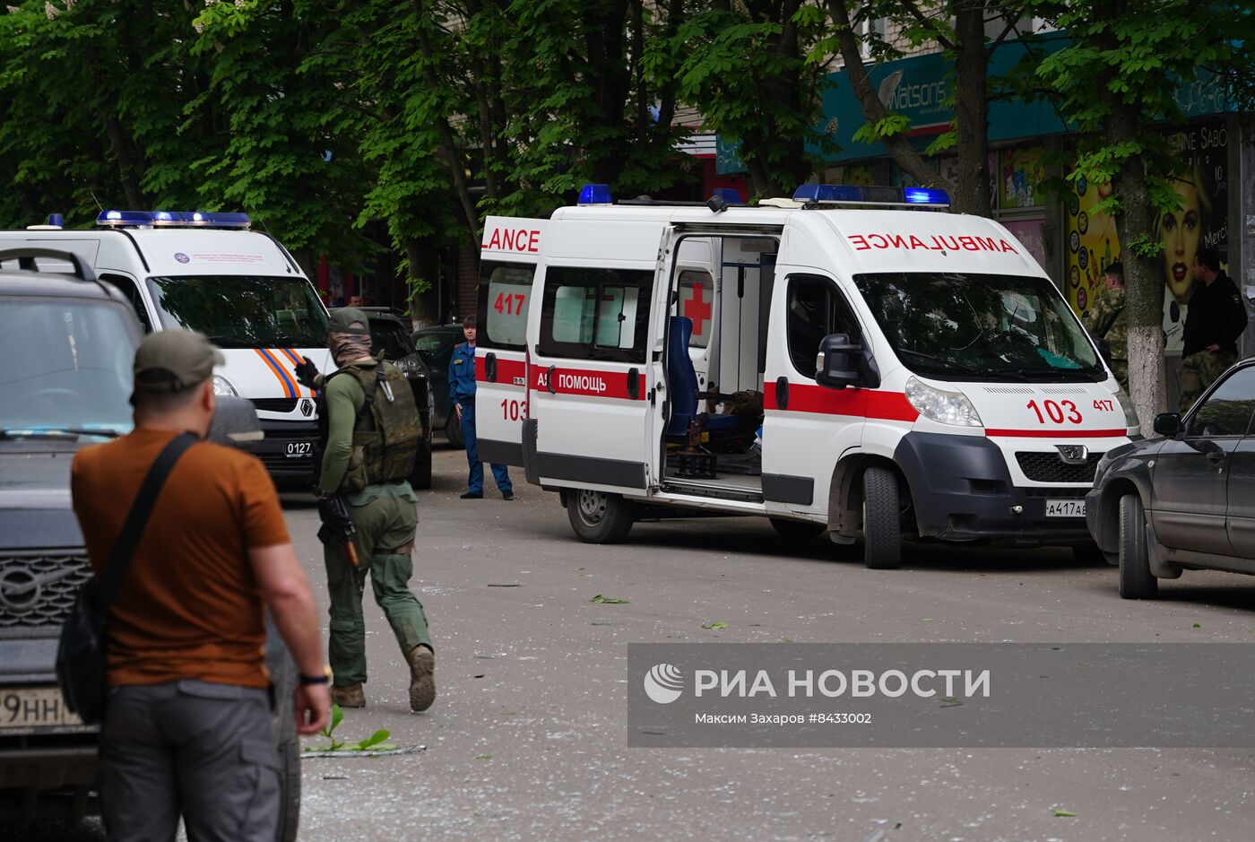 В Луганске произошел взрыв в барбершопе