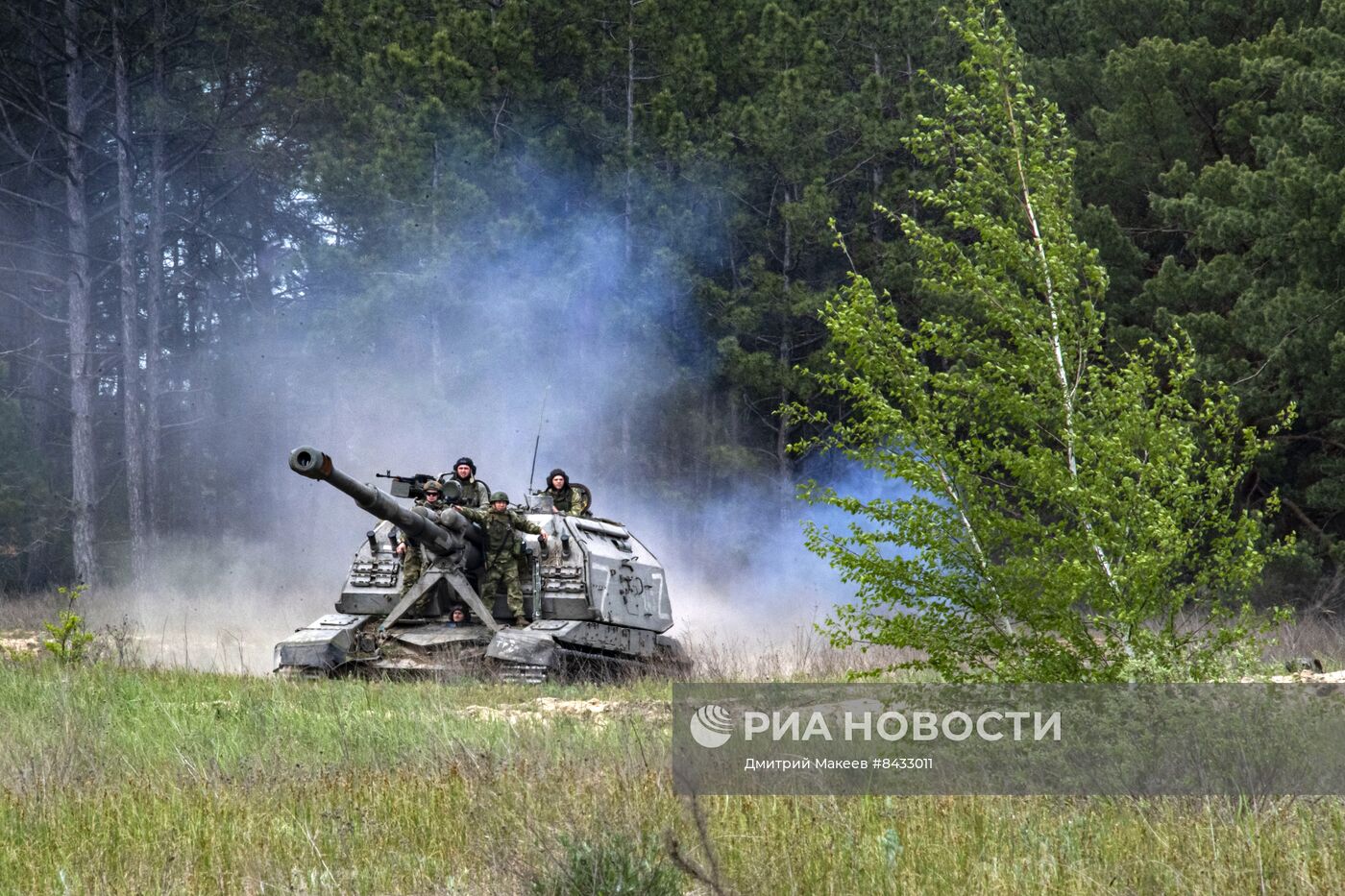 Работа крымских артиллеристов на Херсонском направлении