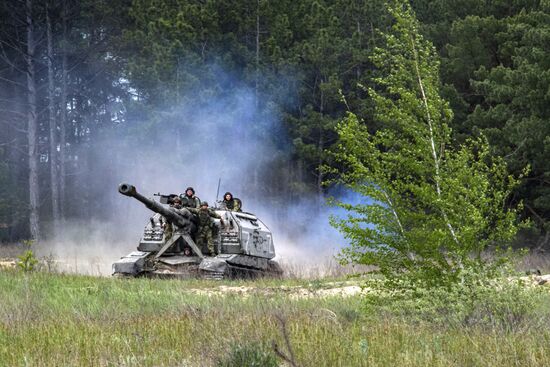 Работа крымских артиллеристов на Херсонском направлении