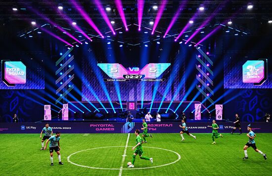 KAZANFORUM 2023. Фиджитал игры по футболу