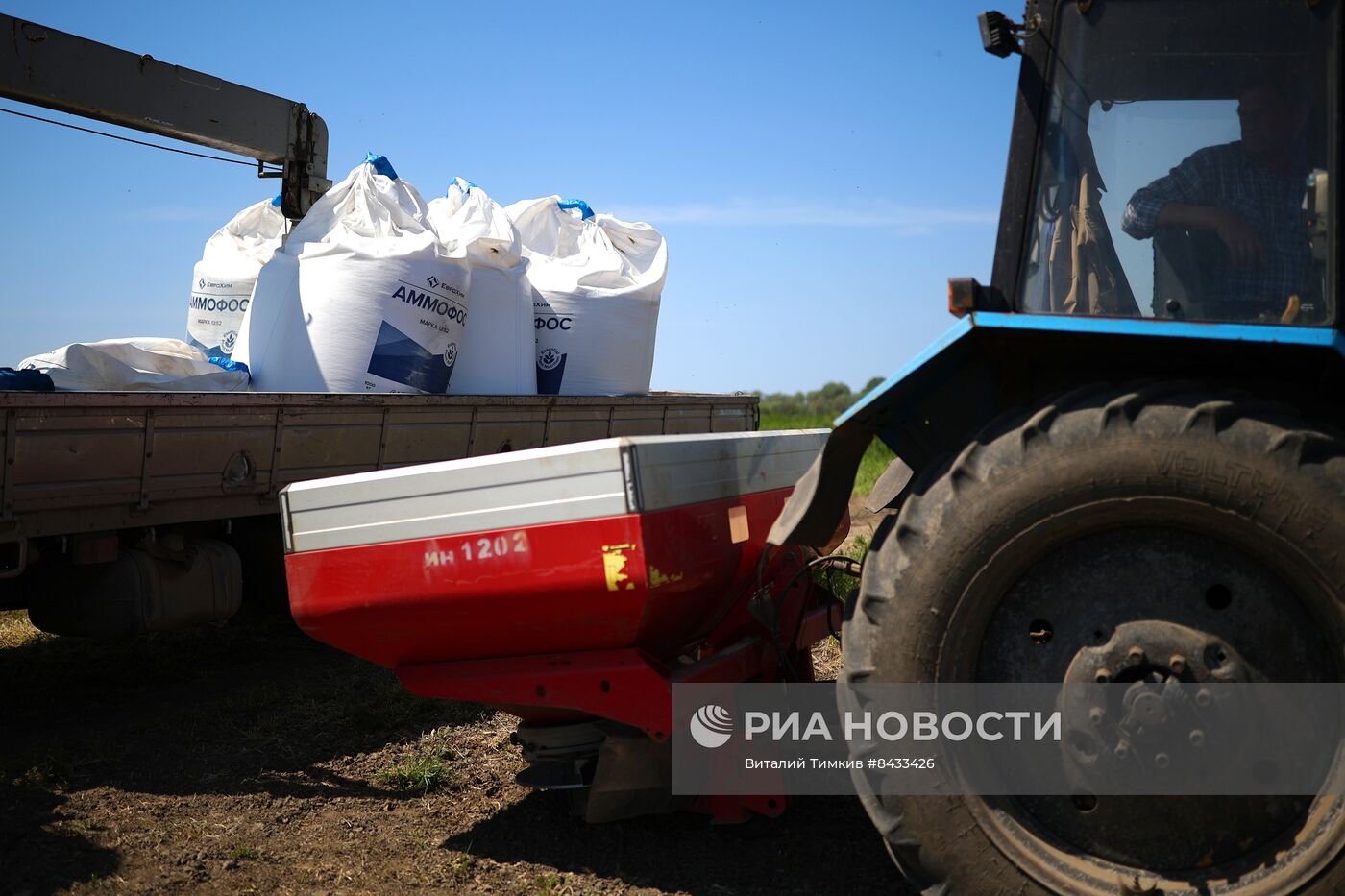 Посевная риса в Краснодарском крае