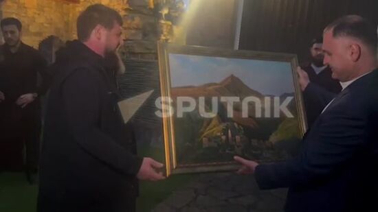 Завершилась рабочая поездка Алана Гаглоева в Чечню 