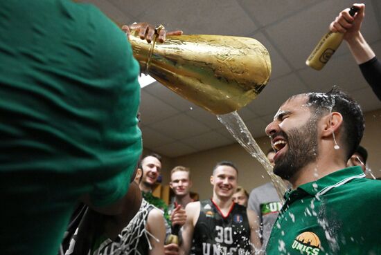 Баскетбол. Единая лига ВТБ. Матч УНИКС - "Локомотив-Кубань"