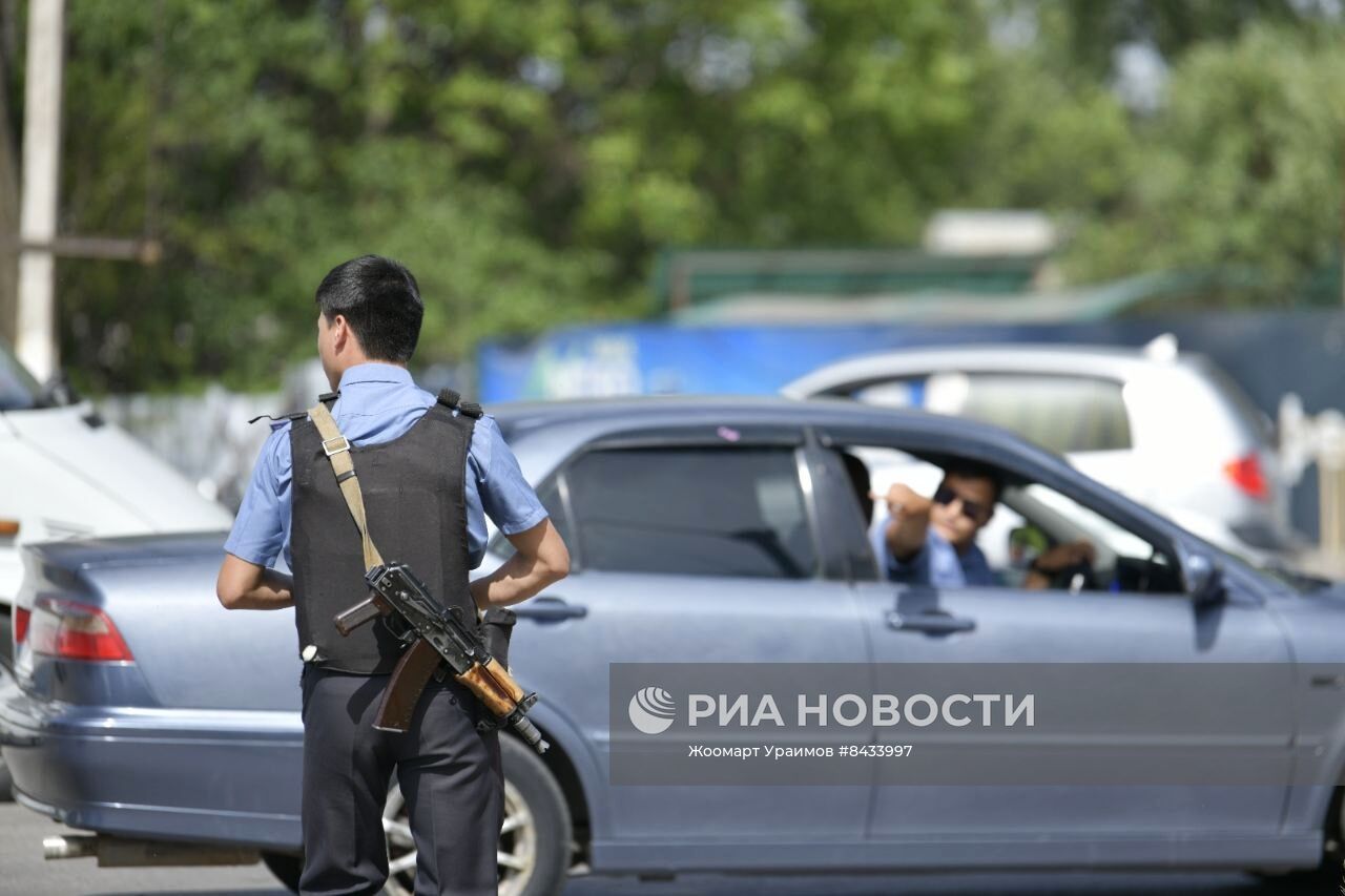 В пригороде Бишкека произошла перестрелка