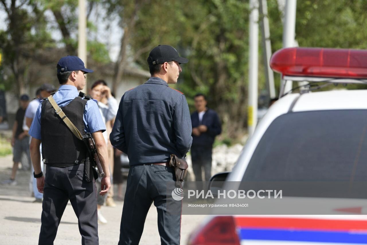 В пригороде Бишкека произошла перестрелка