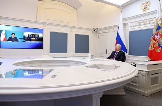 Президент РФ В. Путин принял участие в церемонии подписания межправительственных соглашений РФ и Ирана