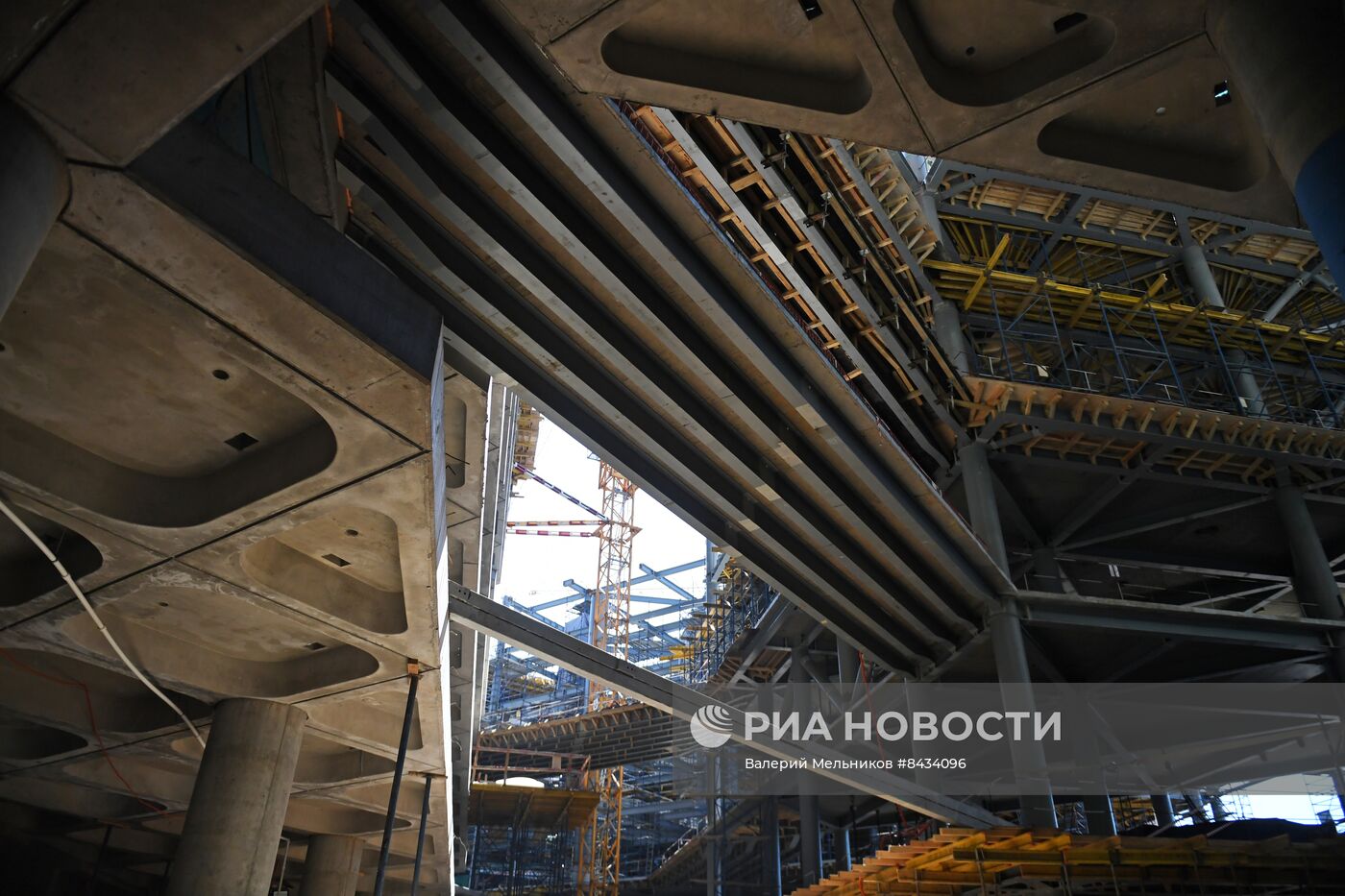 Строительство штаб-квартиры компании "Яндекс"