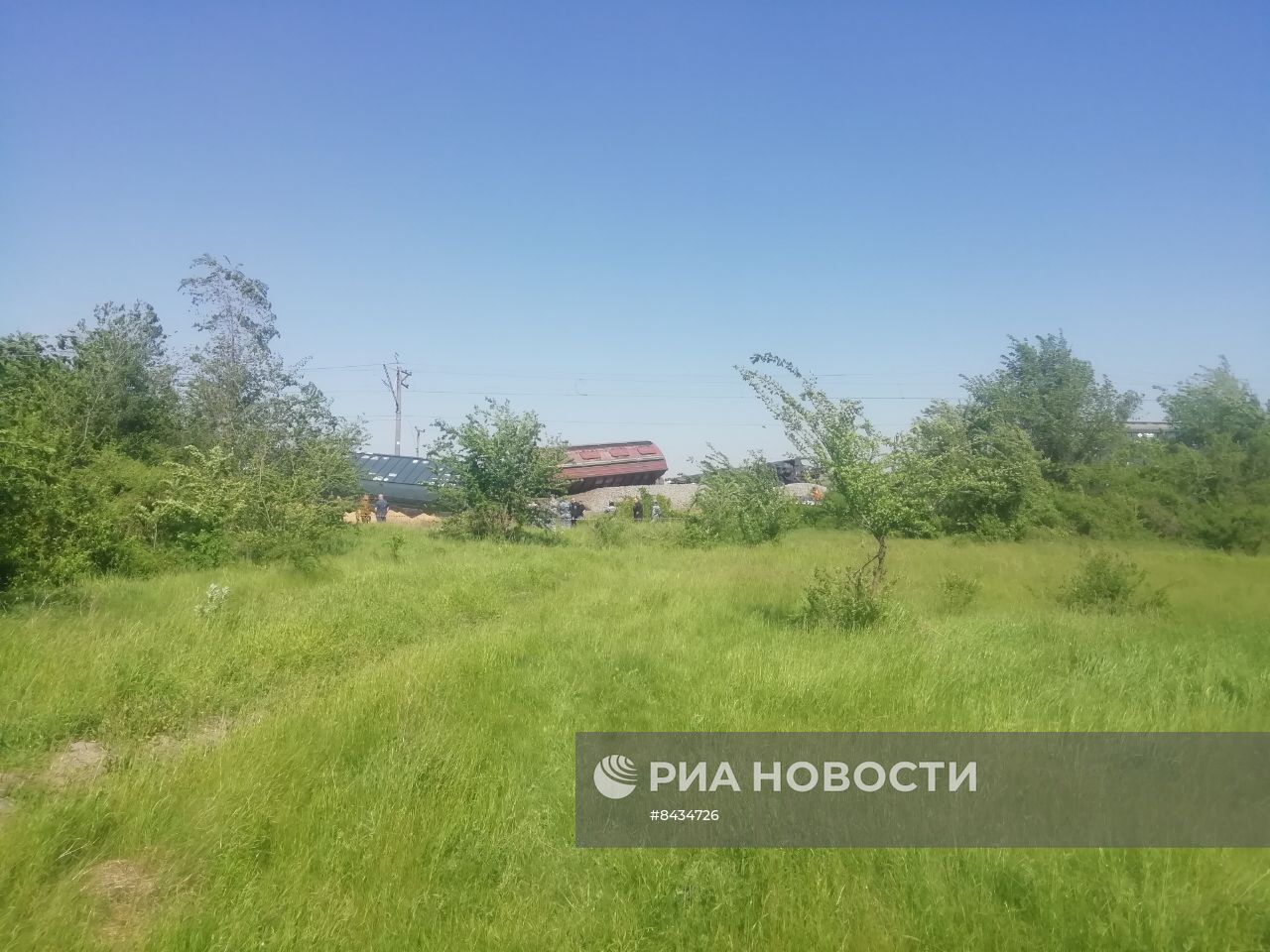 ЧП на железной дороге в Крыму