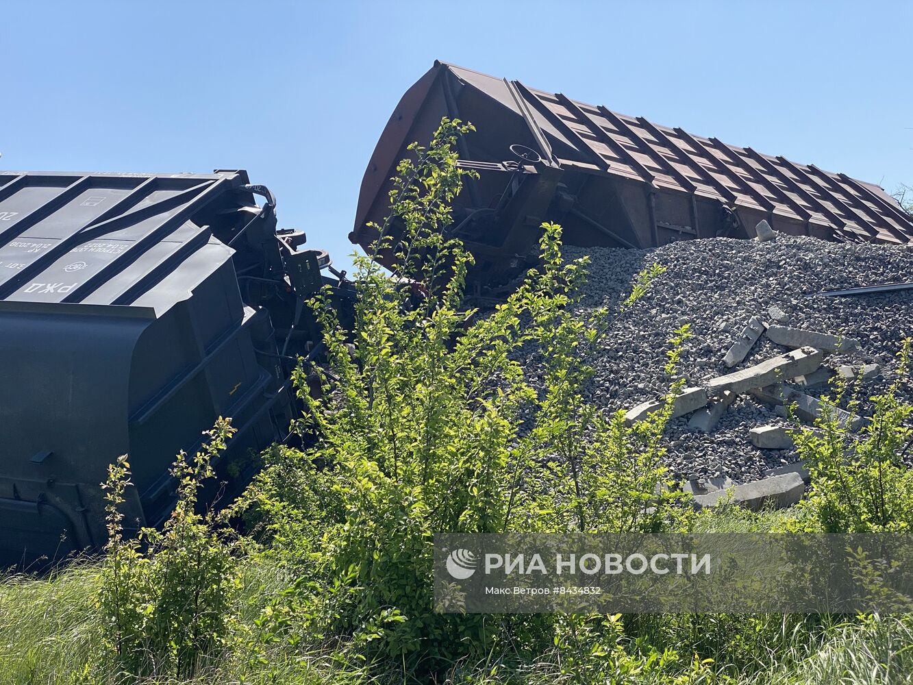 ЧП на железной дороге в Крыму