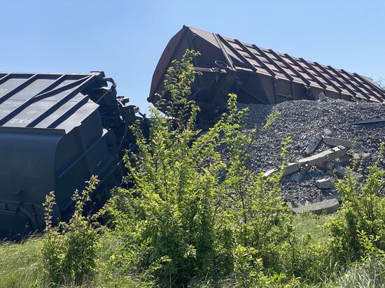 ЧП на железной дороге в Крыму