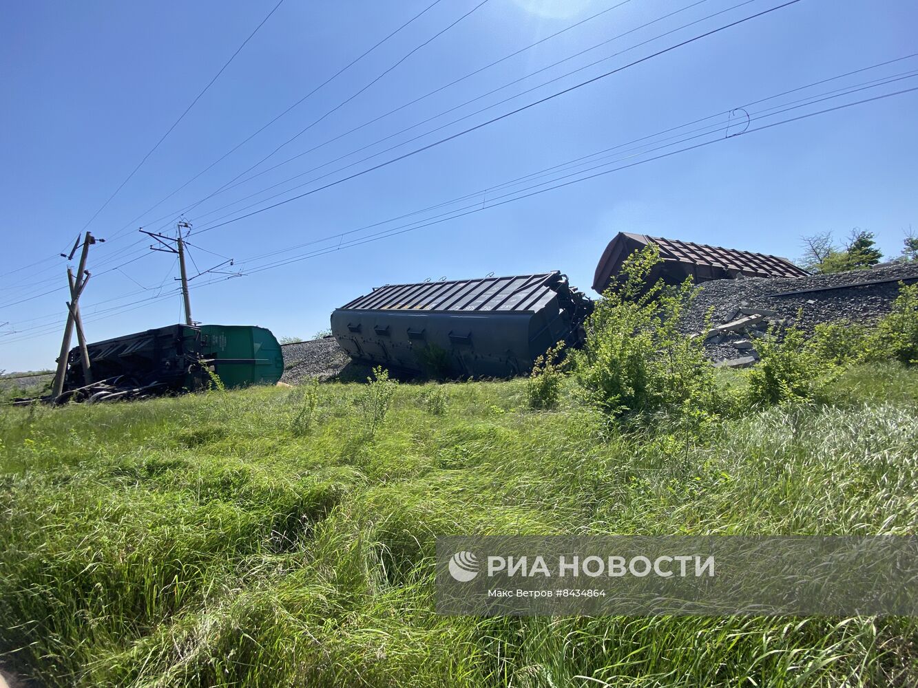 ЧП на железной дороге в Крыму