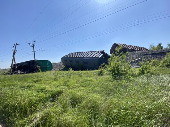 ЧП на железной дороге в Крыму