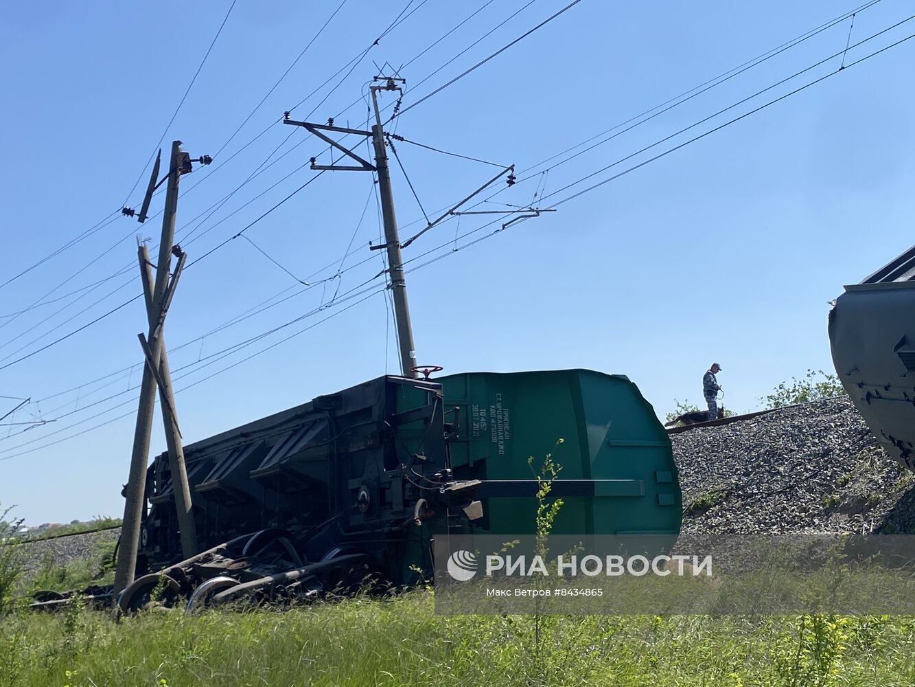 ЧП на железной дороге в Крыму